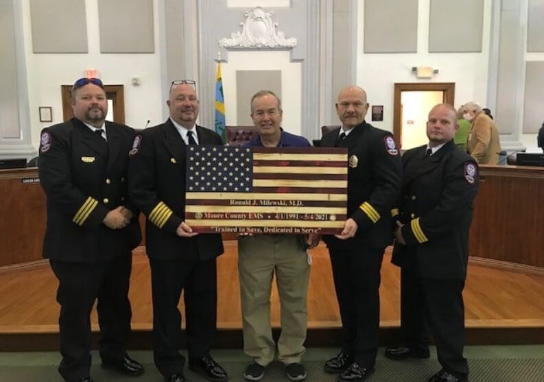 Ron Milewski honored